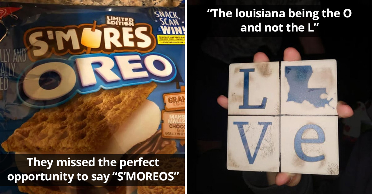 23 Times People Totally Missed An Opportunity To Give The Right Matching Names To Their Products