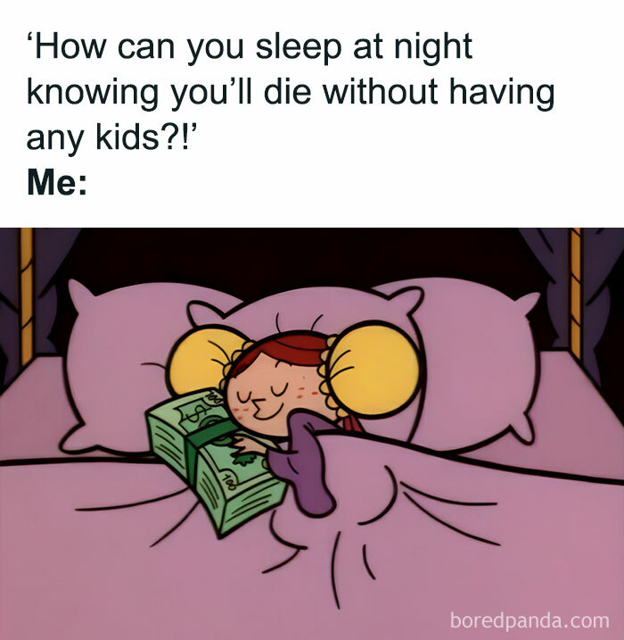 22. Money is my comfort