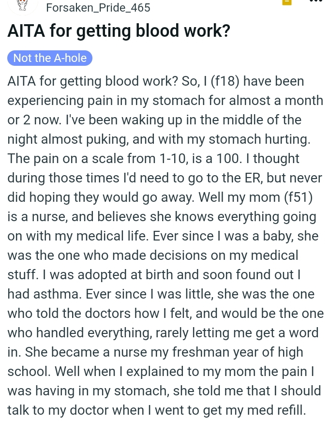 OP Kicks Off Her Story