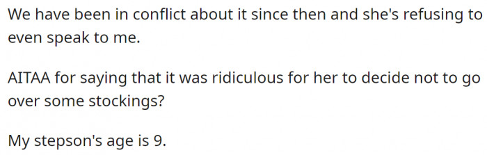 Now OP has decided to bring the matter before the Reddit court for judgment