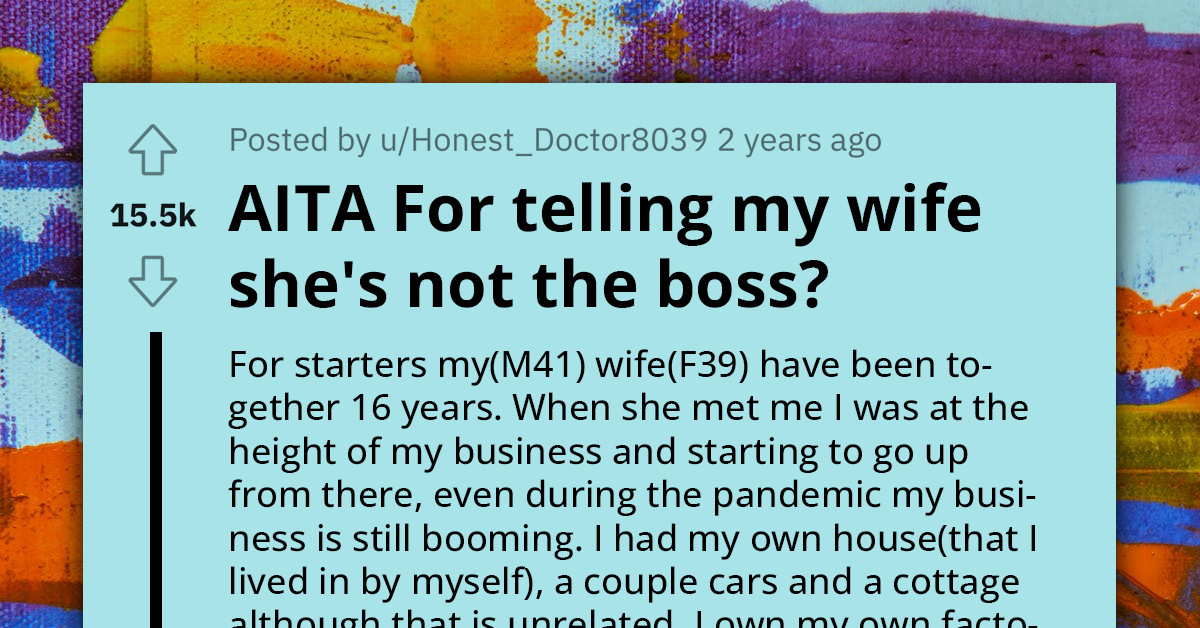 Business Owner Learns The Downsides Of Nepotism When Wife's Appointment Leads To Conflict With Top Employee