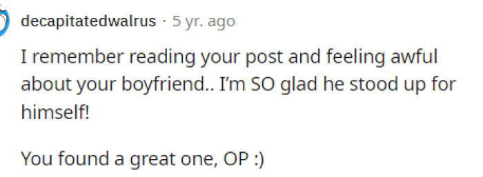 Some people from her last post even showed up and shared their opinions on how things ended. It looks like it was a happy ending.