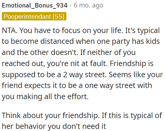 OP needs to reconsider the friendship.