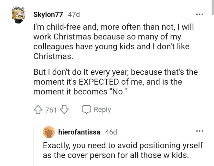 You need to avoid positioning yourself as the cover person