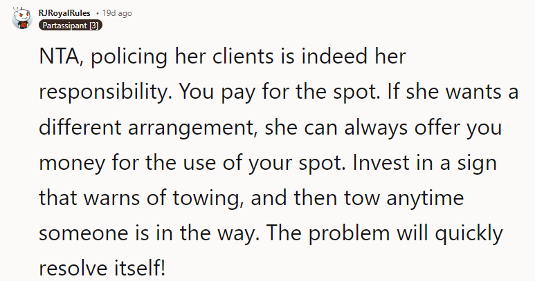 The problem will quickly resolve itself!