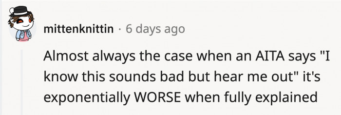 No offense but…*proceeds to offend*