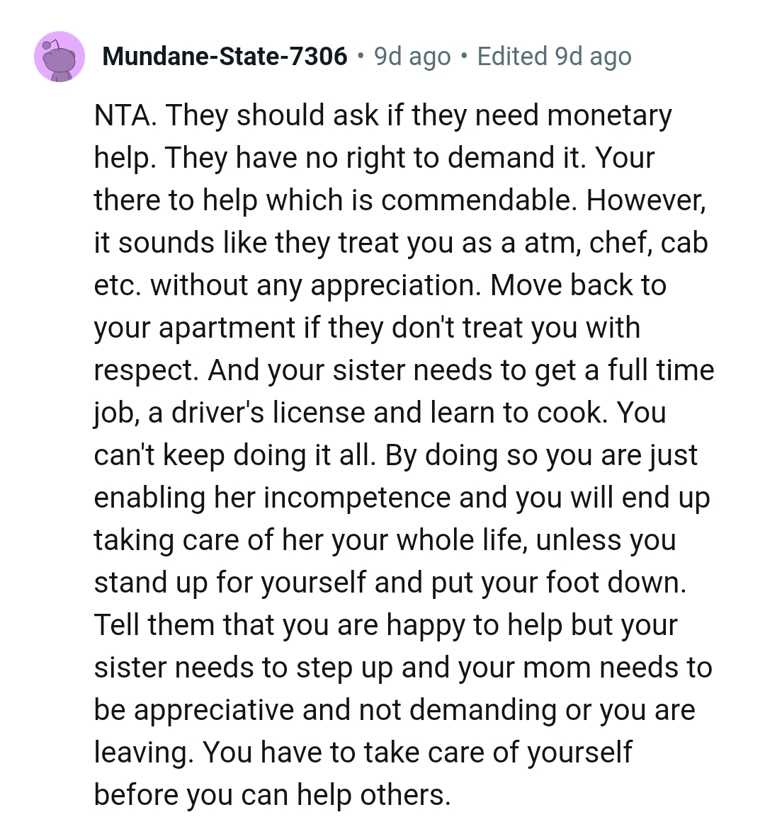 The OP can't keep doing it all