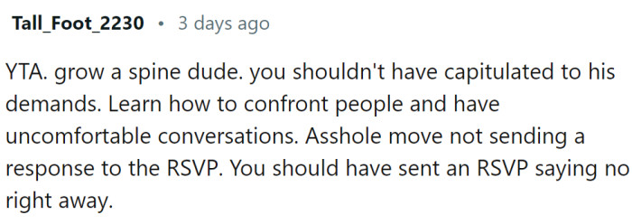 This Redditor is right: