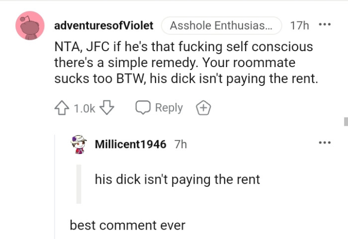 If he was conscious of it, then there wouldn't be a problem