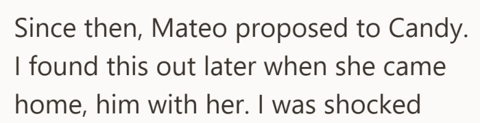 The surprise proposal caught this mom completely off guard and changed everything.