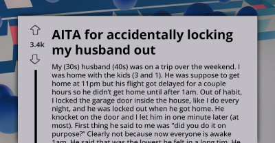 Married Couple Fights After Husband Returns From Boys’ Trip at 1AM, Claims Wife “Locked Him Out on Purpose”