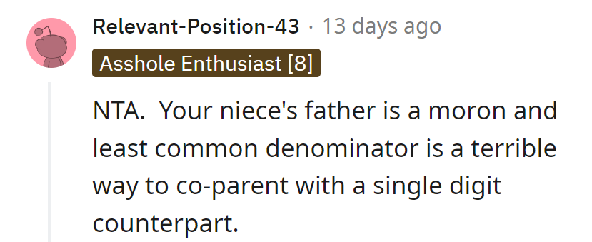 Dad's playbook seems to be missing a few pages.