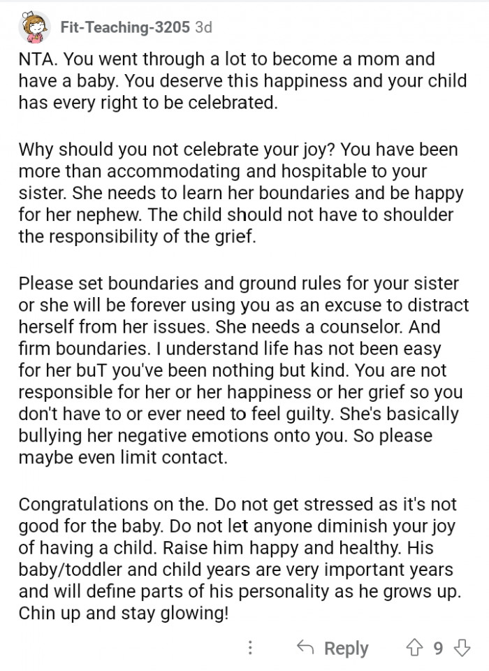 22. Having a child is an answered prayer for couples who want to have one.