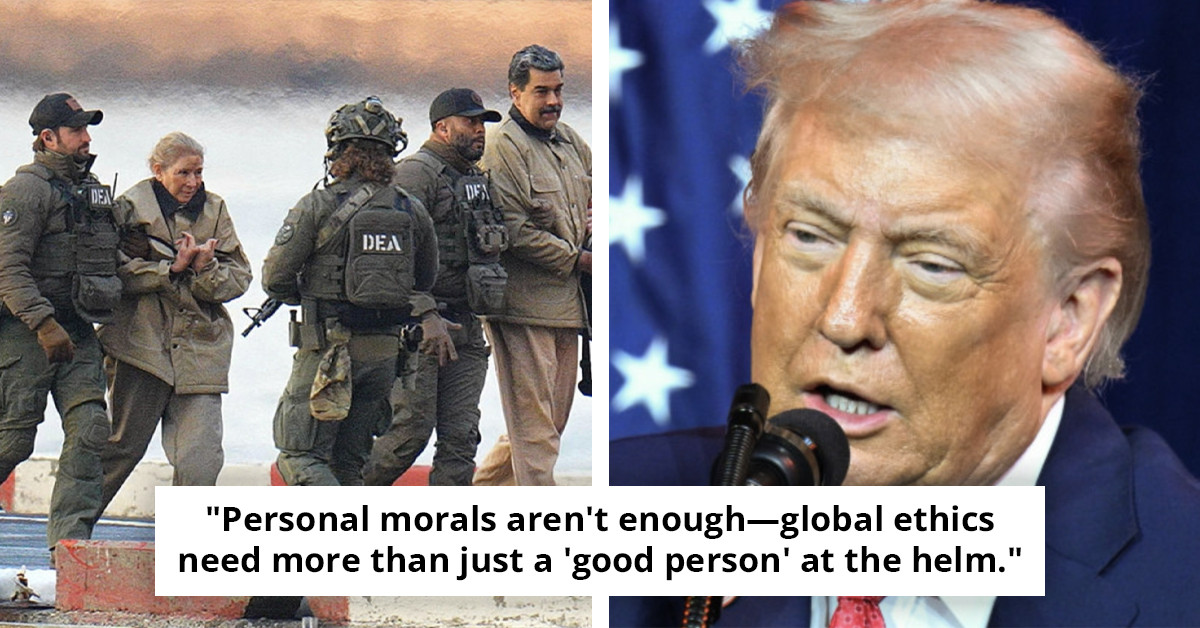 Donald Trump asserts that his 'own morality' is the sole check on his authority