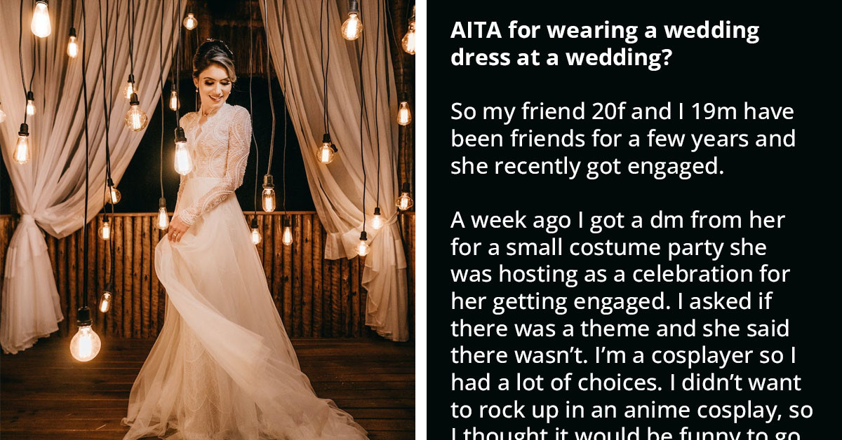 Redditor Asks If He's An A**hole For Wearing A Corpse Bride Costume To His Friend's Suprise Wedding