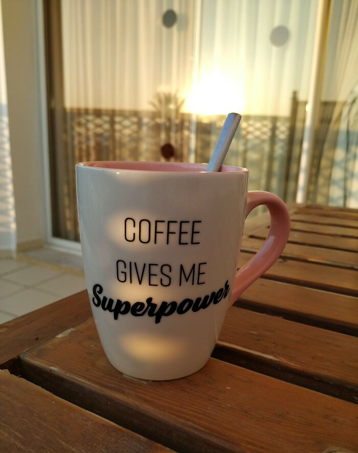 9. Powered by caffeine and confidence