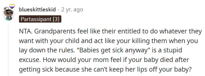 Grandparents may have 