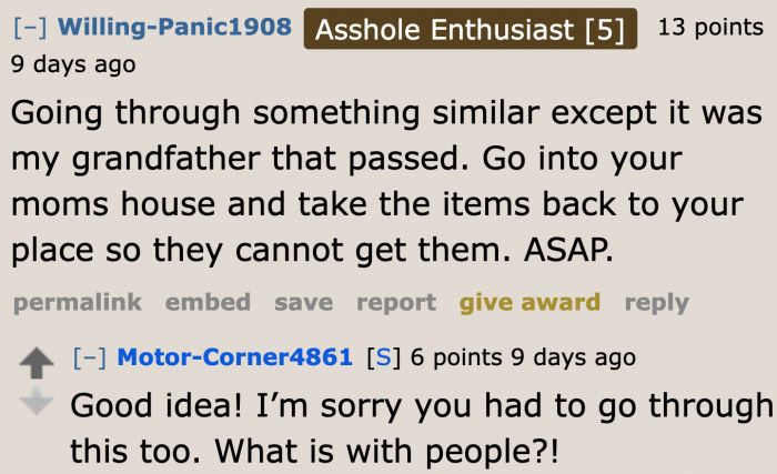 Other people can relate as they have the same experience.