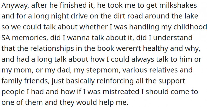 Stepdad did the right thing: