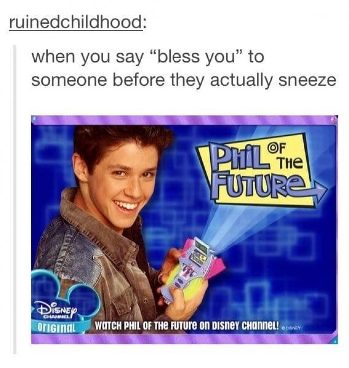 14. Did that person come from the future?