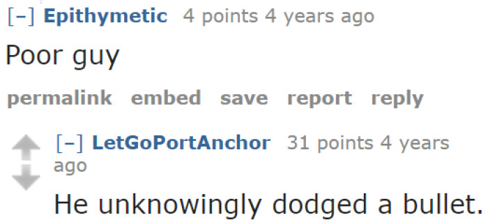 Sure, the OP Involved the Guy. But at Least This Bad-Mannered Roommate Won't Pursue Him Further.