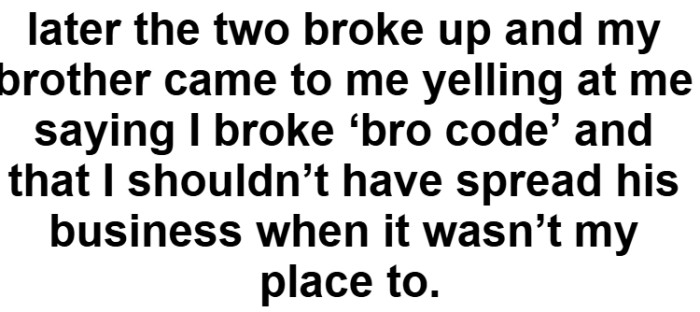 The breakup settles one issue but sparks a much bigger conflict at home.