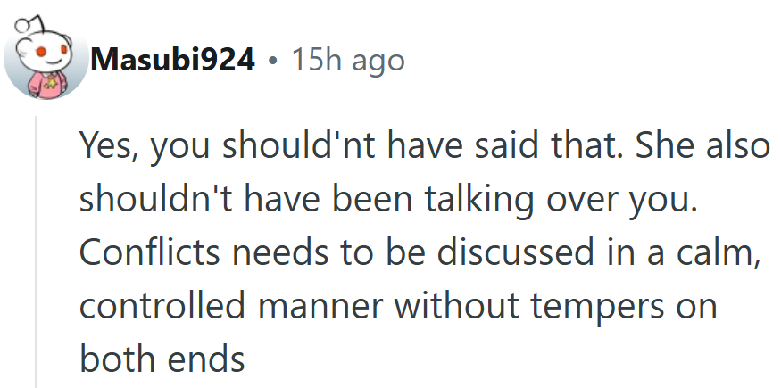 In the battle of “talking over” versus “snapping back,” nobody’s walking away with the trophy.