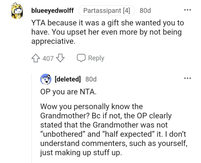 The Reddit post got hundreds of comments, and here are a bunch of them