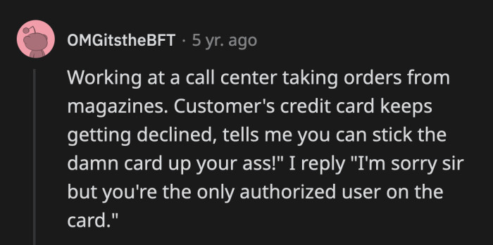 24. Their next reply is, 