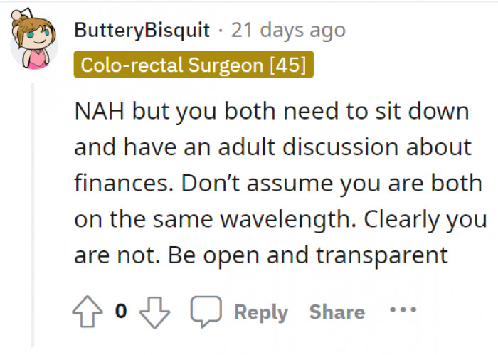 Like how all relationships should work… proper communication.