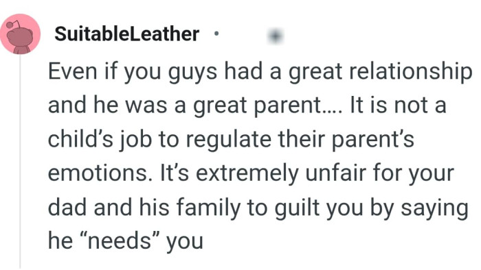 Let's head into the comments section and find out what other Redditors have to say about the story