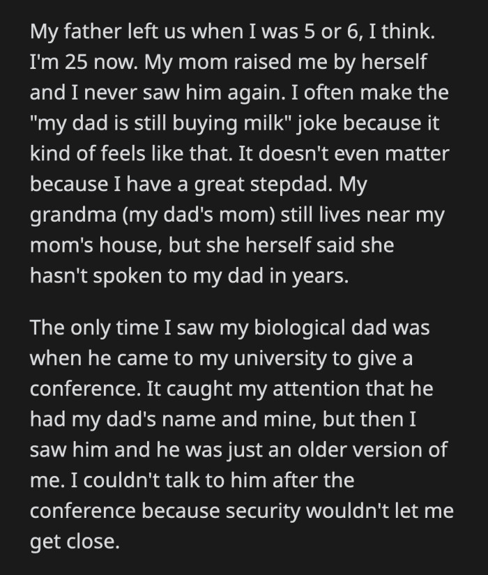 OP hesitated to approach them, but his girlfriend encouraged him.