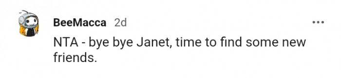 Time to find some new friends