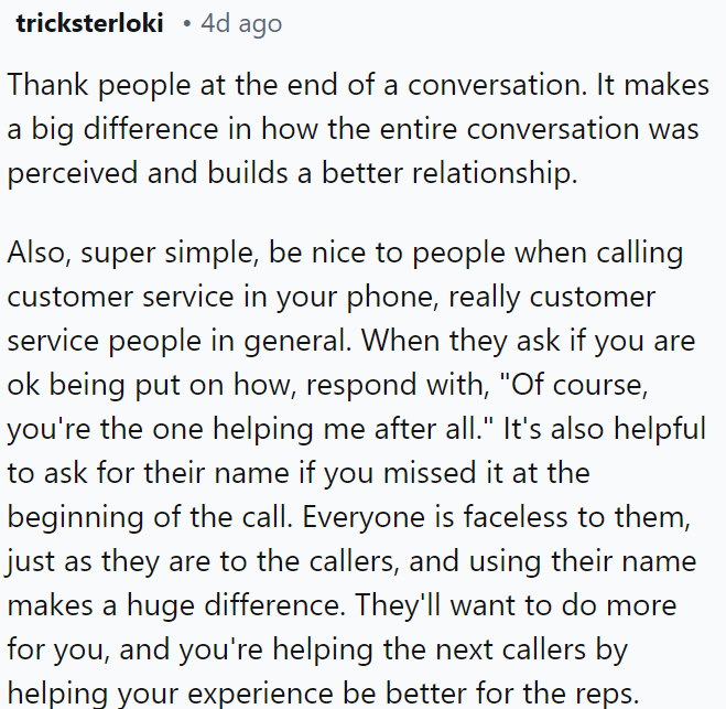 Thanking people at the end of a conversation significantly impacts how it's perceived and strengthens relationships.