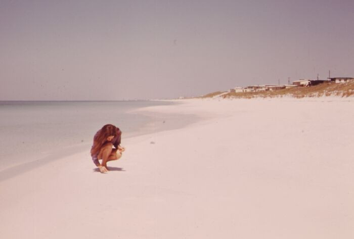 "Beach At Destin, On The Gulf Of Mexico, Florida, 1973"