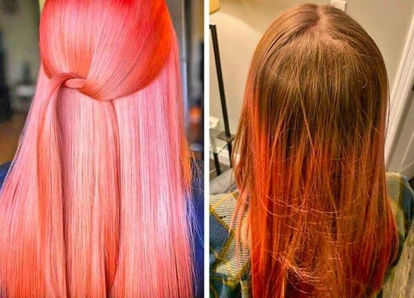 21. “What I requested and what I got. Cost me $150. I’m going to get my hair fixed elsewhere.”