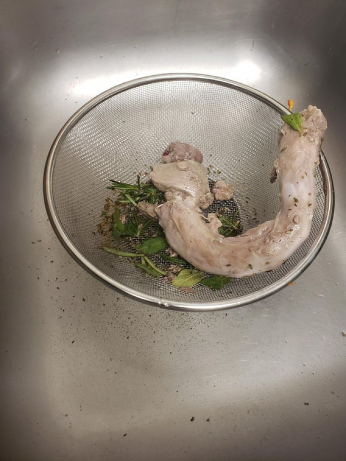 22. My wife spent the last five hours carefully making dinner, specifically the gravy. She went to strain it so she could get the extra stuff out and accidentally poured it directly down the drain.