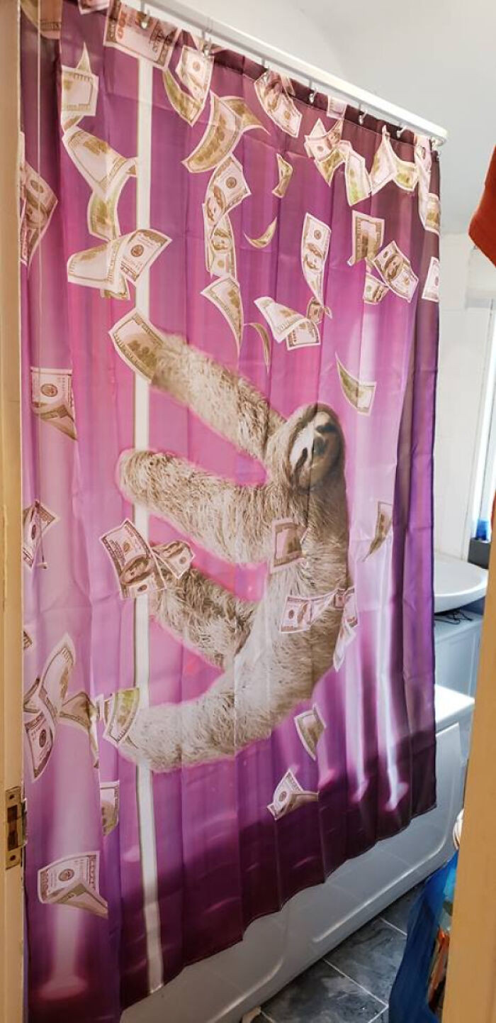 "My New Shower Curtain Just Arrived"