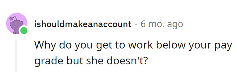 Why settle for a pay grade when there's fog to navigate?