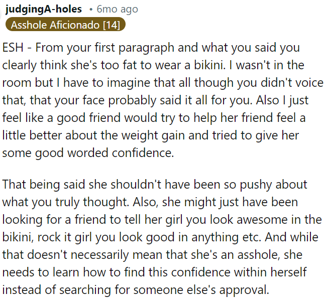 Both could handle the situation better.