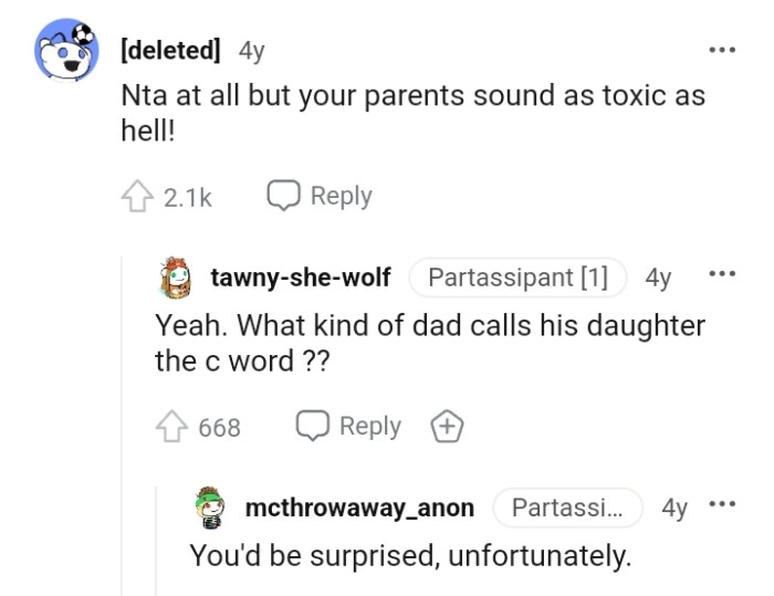 Here are some of the most upvoted comments from Redditors for you to read through below