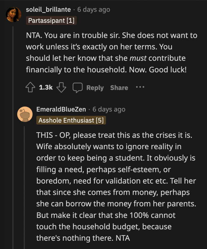 OP needs to categorize this for what it is — a potentially marriage-breaking crisis; it's not just a misunderstanding.