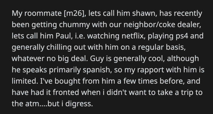 OP and Jake exchanged a few messages. It was clear that something had to change. Jake and OP agreed it was time for Paul to take his safe back.