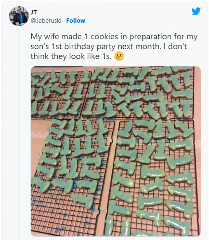 5. No, they don't look like ones: