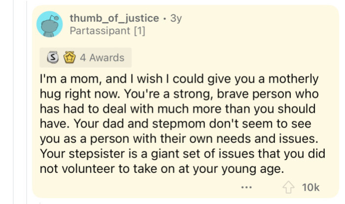 OP never signed up for any of this drama.