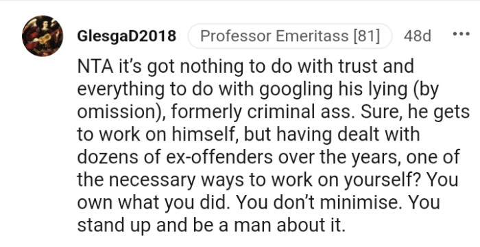 Here are some of the most upvoted comments from other Redditors in response to the story above.