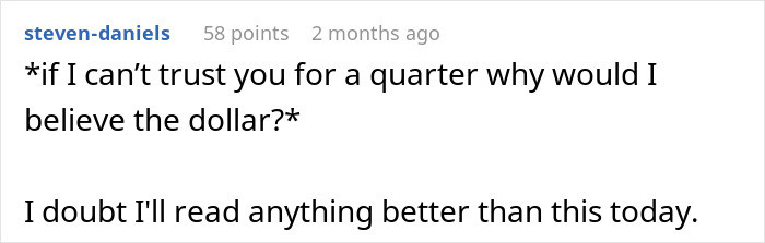 I definitely loved reading that line too