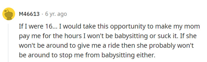 Turning babysitting into a side hustle: now that's entrepreneurial spirit!