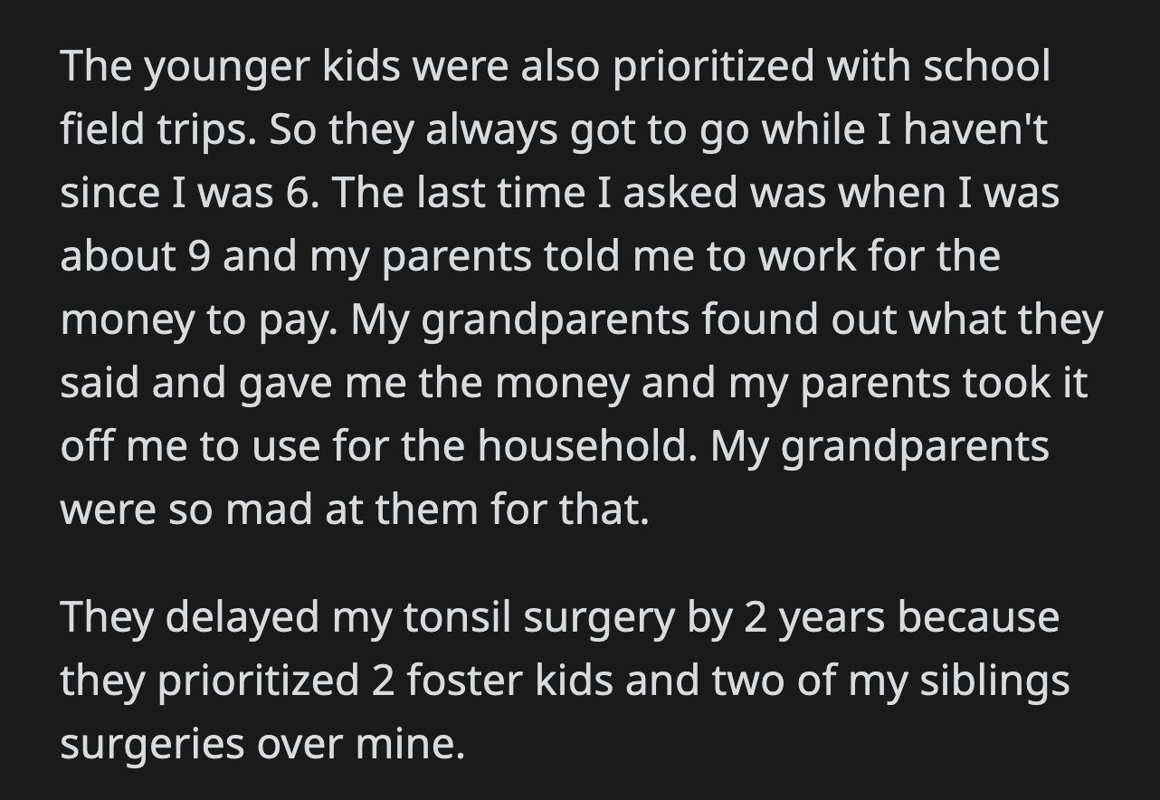 The money is intact, and OP has plans for how he would use his grandparents' generous gift. His parents have other ideas.