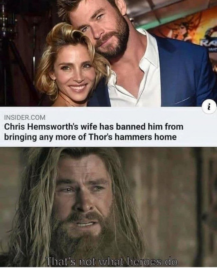 How many of Thor's hammers must he have?